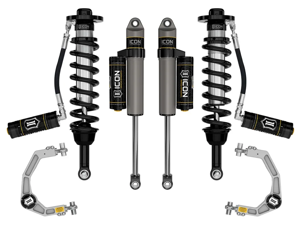 ICON 2021-2024 Ford F-150 Tremor, 2.5-3" Lift, Stage 3 Suspension System, Billet k93163 1 of 4