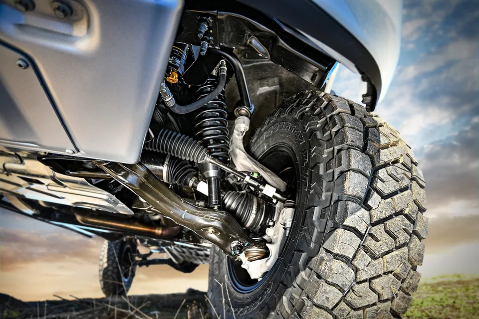 ICON 2021-2024 Ford F-150 Tremor, 2.5-3" Lift, Stage 4 Suspension System, Tubular, CDCV, w/ Leaf Packs k93164tl 5 of 5