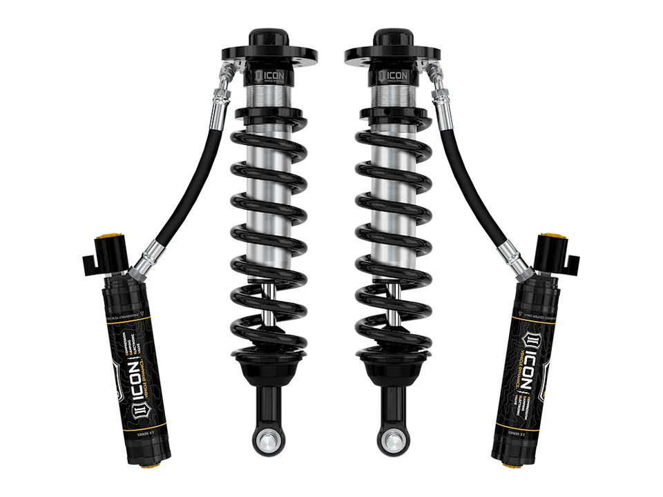 ICON 2022-2023 Ford F-150 Lightning, Lowered 0-2", 2.5 VS Remote Reservoir CDEV Coilover Kit, Front 91831e 1 of 5