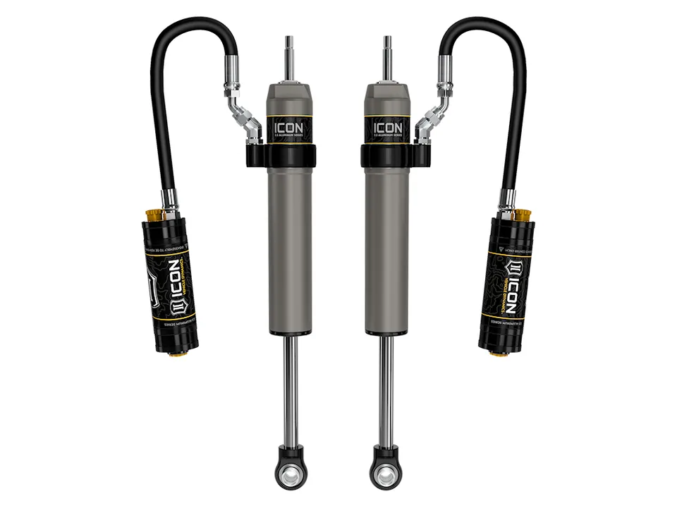 ICON 2022-2023 Toyota Land Cruiser 300 Series, 0-2" Lift, Rear, 2.5 VS Remote Reservoir CDCV Shocks, Pair 57827cp 1 of 2