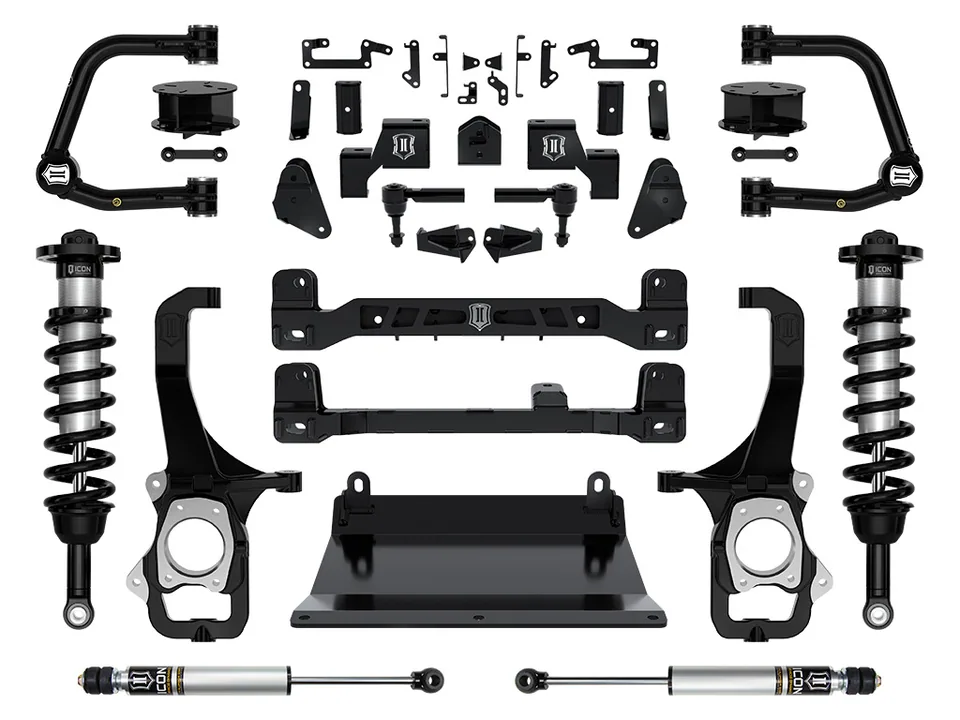 ICON 2022-2023 Toyota Tundra, 6" Lift Stage 2 Suspension System with Tubular Upper Control Arms k53272t 1 of 2
