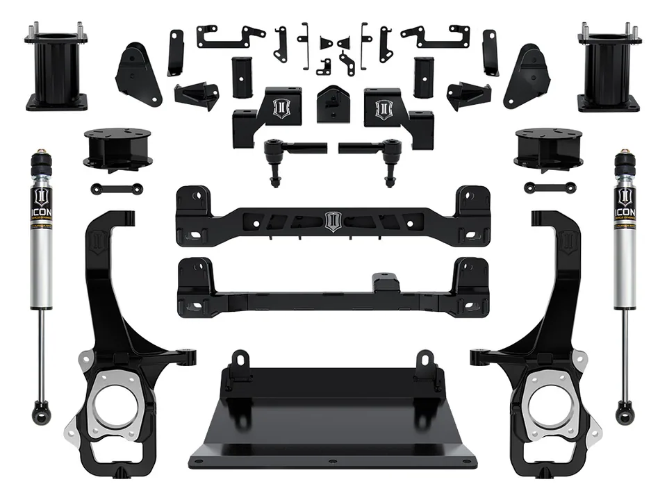 ICON 2022-2024 Toyota Tundra, 6" Lift, Stage 1 Suspension System k53271 1 of 2