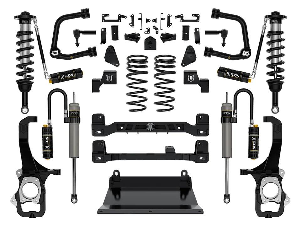 ICON 2022-2024 Toyota Tundra, 6" Lift, Stage 6 Suspension System, Tubular k53276t 1 of 2