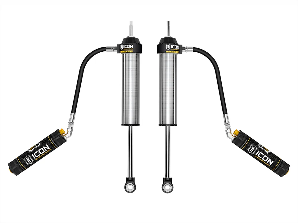 ICON 2022-2025 Toyota Tundra 0-1.5" Lift/2023-2025 Sequoia 0-4" Lift, Rear, V.S. 3.0 Series Shock Absorbers, Remote Reservoir w/ CDCV, Pair 57845cp 1 of 6