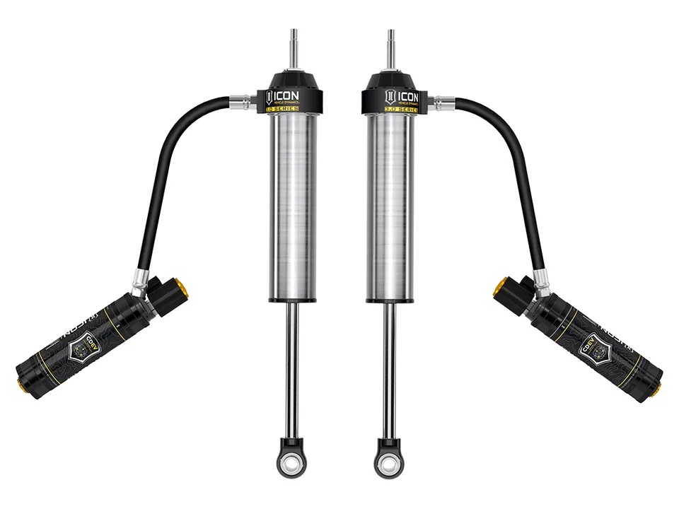 ICON 2022-2025 Toyota Tundra 0-1.5" Lift/2023-2025 Sequoia 0-4" Lift, Rear, V.S. 3.0 Series Shock Absorbers, Remote Reservoir w/ CDEV, Pair 57845ep 1 of 5