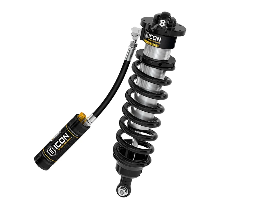 ICON 2022-2025 Toyota Tundra 1.25-3.25" Lift/2023-2025 Sequoia 3-4.25" Lift, V.S. 3.0 Series Front Coilover Kit, Remote Reservoir w/ CDCV, Pair 58775c 2 of 6