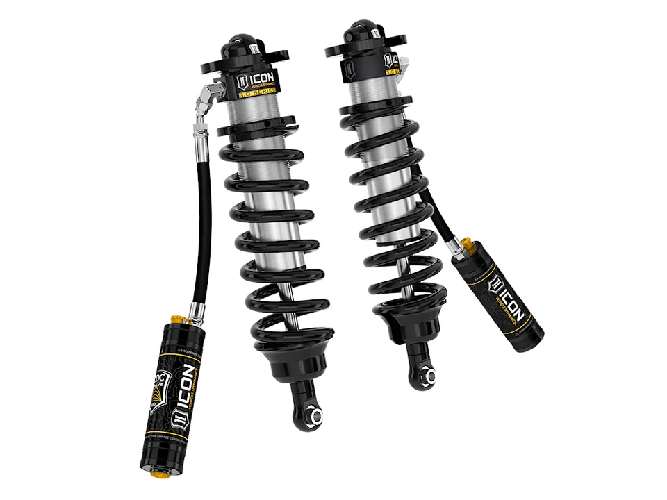 ICON 2022-2025 Toyota Tundra 1.25-3.25" Lift/2023-2025 Sequoia 3-4.25" Lift, V.S. 3.0 Series Front Coilover Kit, Remote Reservoir w/ CDCV, Pair 58775c 3 of 6