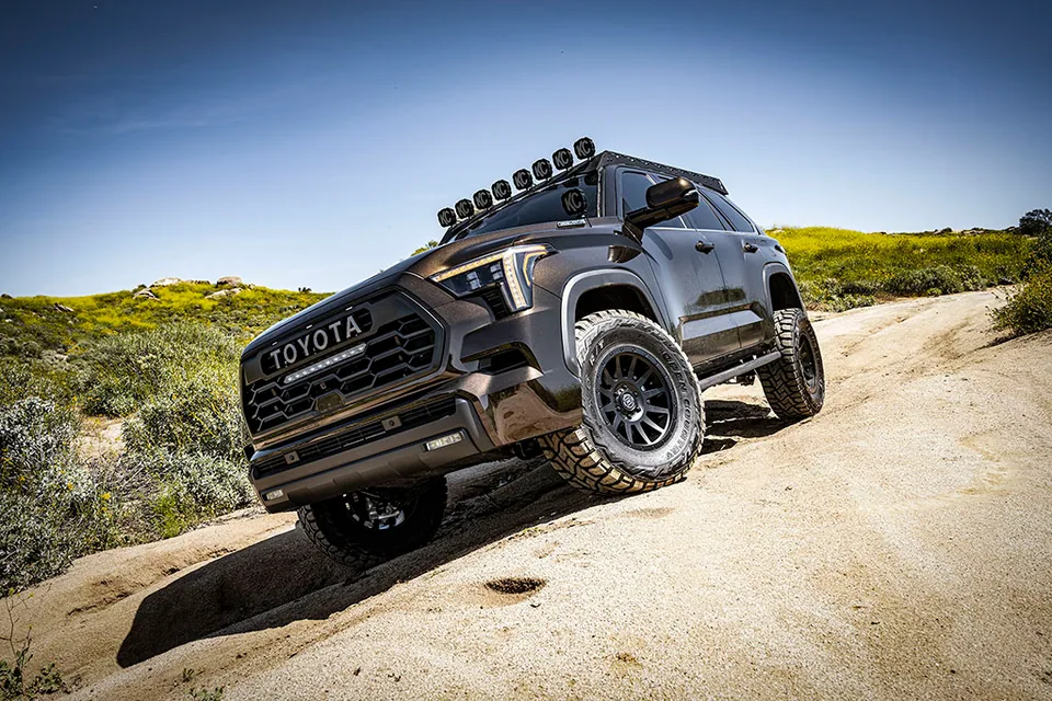 ICON 2022-2025 Toyota Tundra 1.25-3.5" Lift/2023-2025 Sequoia 3-4.5" Lift, Front, V.S. 2.5 Series Coilover Kit, Remote Reservoir, Pair 58770 6 of 6