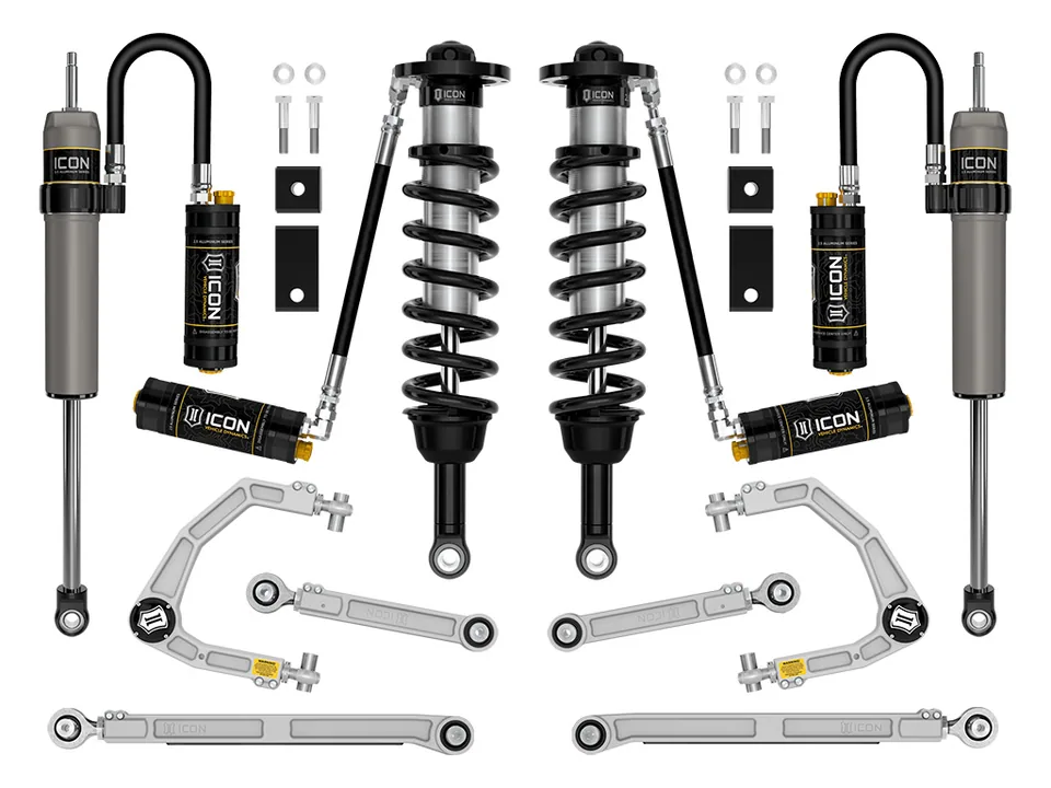 ICON 2022-2025 Toyota Tundra, 1.25-3.5" Lift, Stage 10, 2.5 Suspension System, Billet k53200 1 of 4