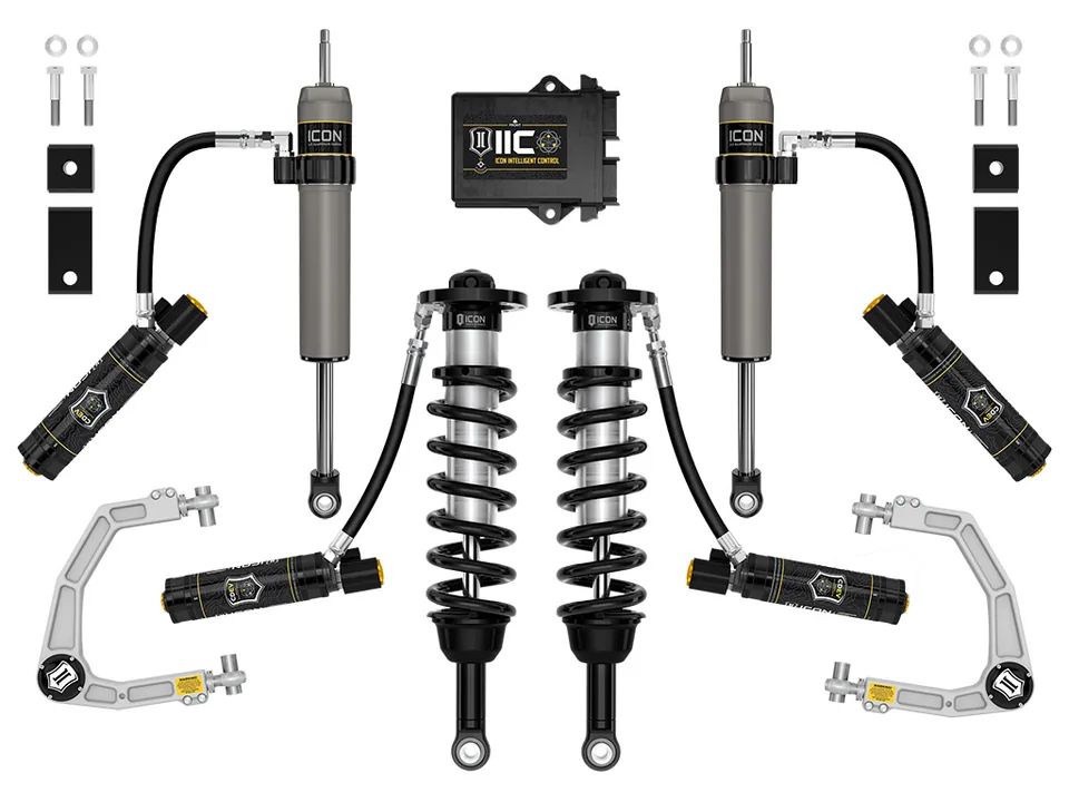 ICON 2022-2025 Toyota Tundra, 1.25-3.5" Lift, Stage 12, 2.5 Suspension System, Billet k53202 1 of 6