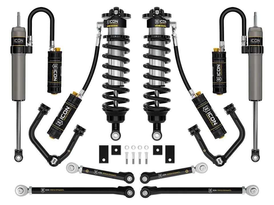 ICON 2022-2025 Toyota Tundra, 2-3.25" Lift, Stage 1, 3.0 Suspension System, Tubular k53211t 1 of 5