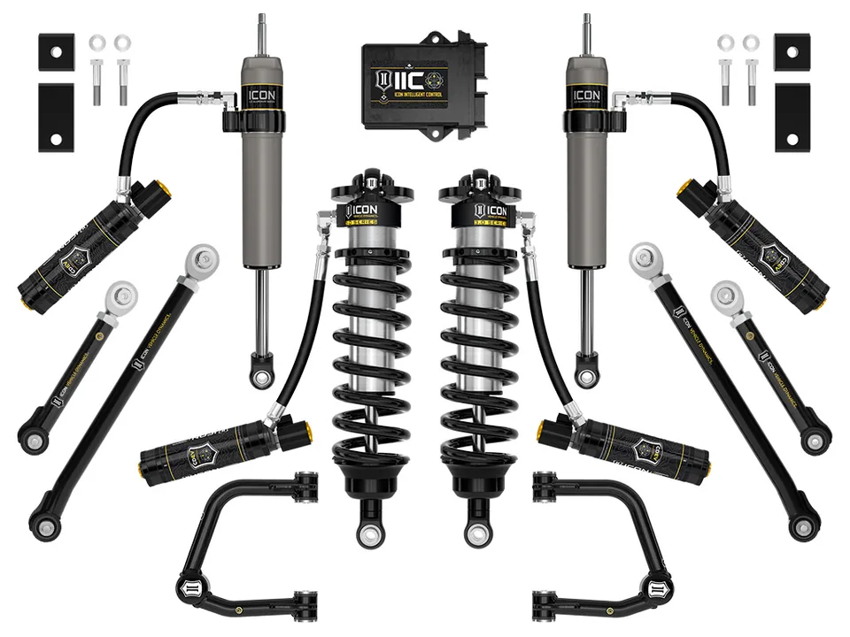 ICON 2022-2025 Toyota Tundra, 2-3.25" Lift, Stage 4, 3.0 Suspension System, Tubular k53214t 1 of 6