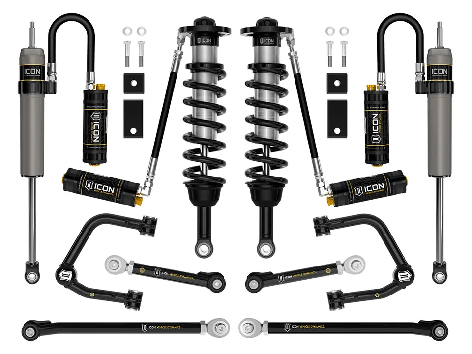 ICON 2022-2025 Toyota Tundra, 2-3.5" Lift, Stage 10, 2.5 Suspension System, Tubular k53200t 1 of 4