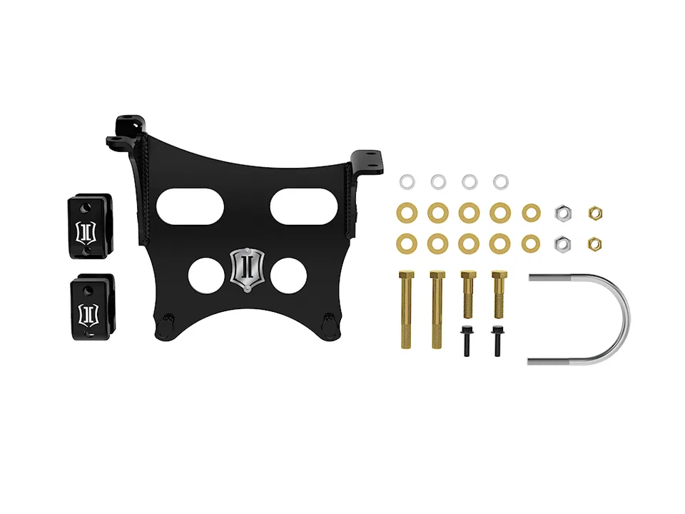 ICON 2023-2024 Ford F-250/F-350 Super Duty, 2.0 V.S. Dual Steering Stabilizer Kit 65002 1 of 2