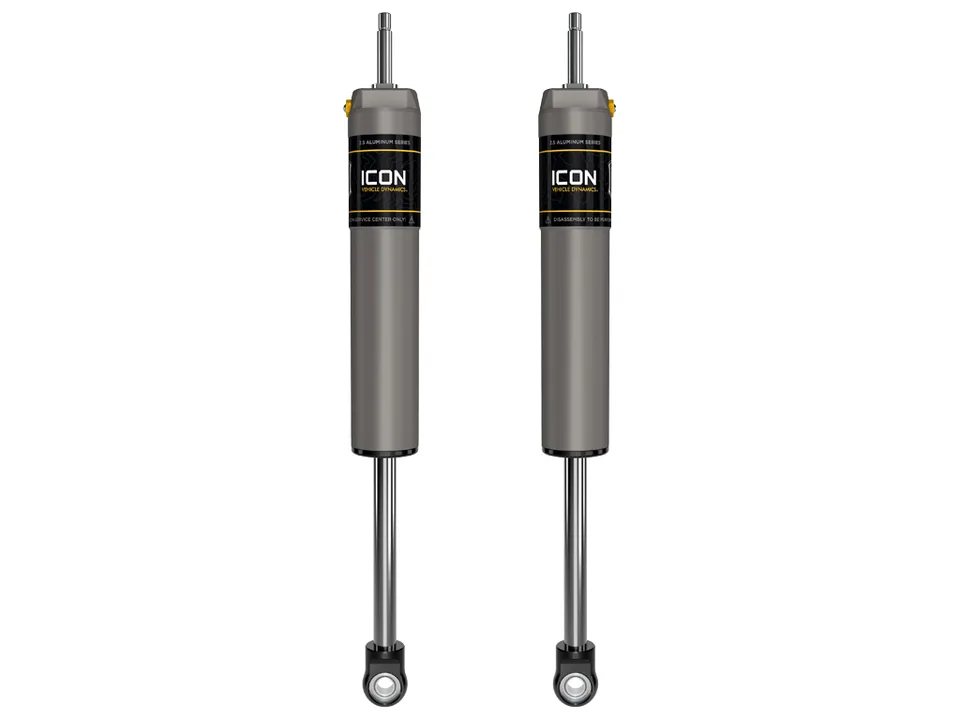 ICON 2023-2024 Ford F-250/F-350 Super Duty 4WD, 4.5" Lift, Front, V.S. 2.5 Aluminum Series Shocks, Internal Reservoir, Pair 67611p 1 of 5
