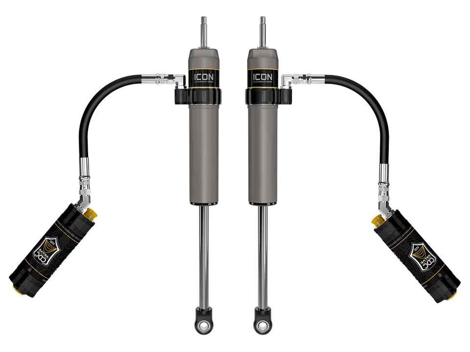 ICON 2023-2024 Ford F-250/F-350 Super Duty 4WD, 4.5" Lift, Front, V.S. 2.5 Aluminum Series Shocks, Remote Reservoir w/ CDCV, Pair 67811CP 1 of 5