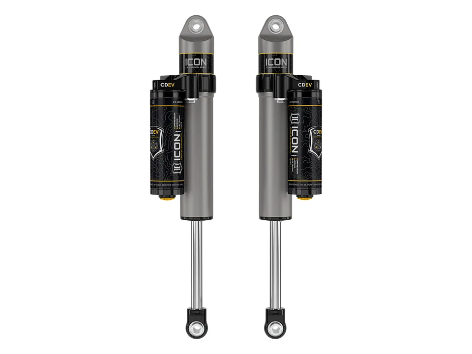 ICON 2023-2024 GMC Canyon/Chevrolet Colorado, 0-1" Lift, Rear 2.5 VS Piggyback Reservoir w/ CDEV Shocks, Pair 77751ep 1 of 6
