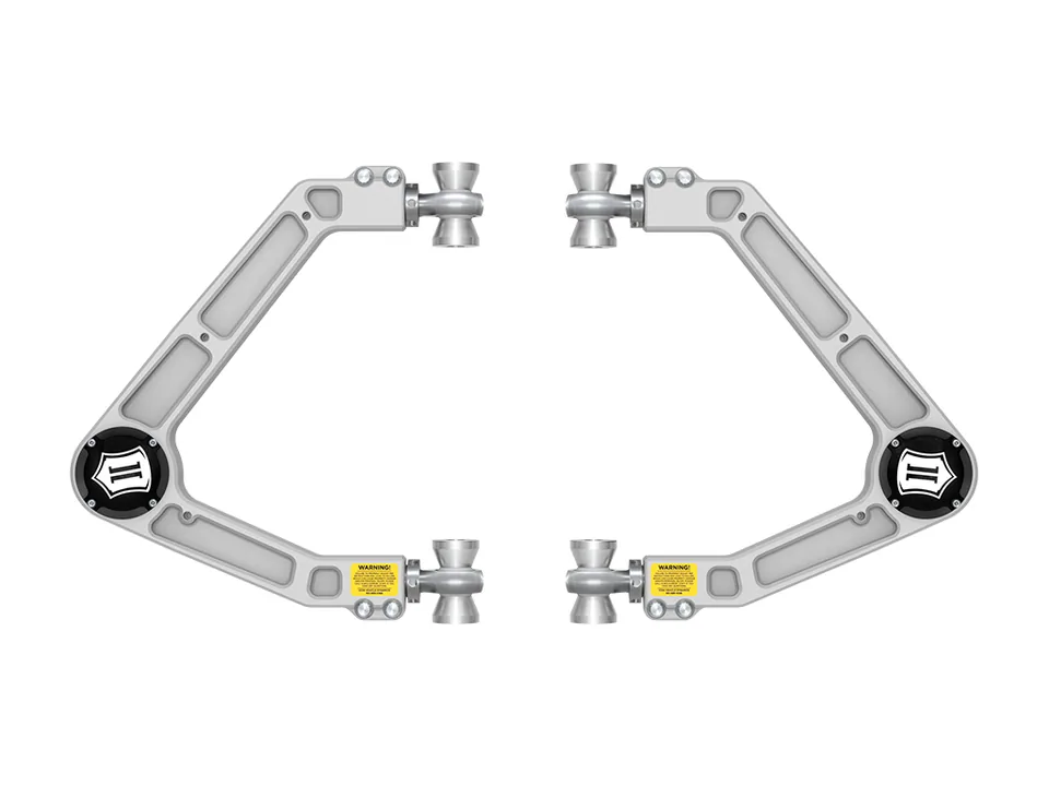 ICON 2023-2024 GMC Canyon/Chevrolet Colorado Trail Boss & ZR2, Billet Upper Control Arms, w/ Delta Joint PRO 78760dj 1 of 6