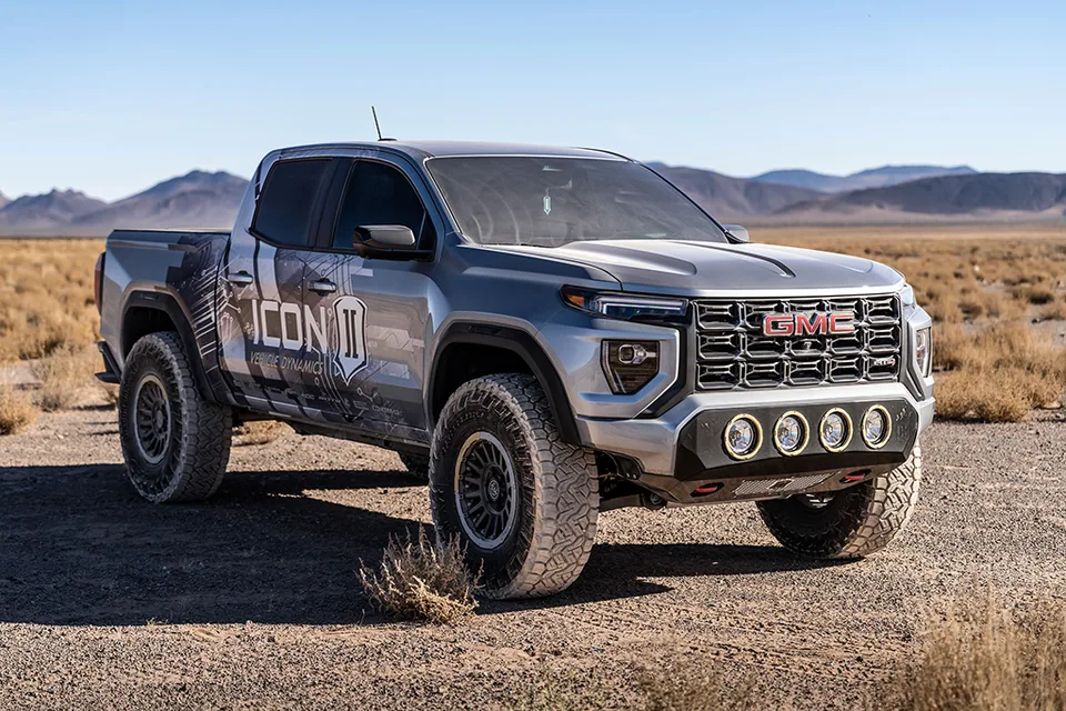 ICON 2023-2024 GMC Canyon/Chevrolet Colorado Trail Boss & ZR2, Billet Upper Control Arms, w/ Delta Joint PRO 78760dj 4 of 6