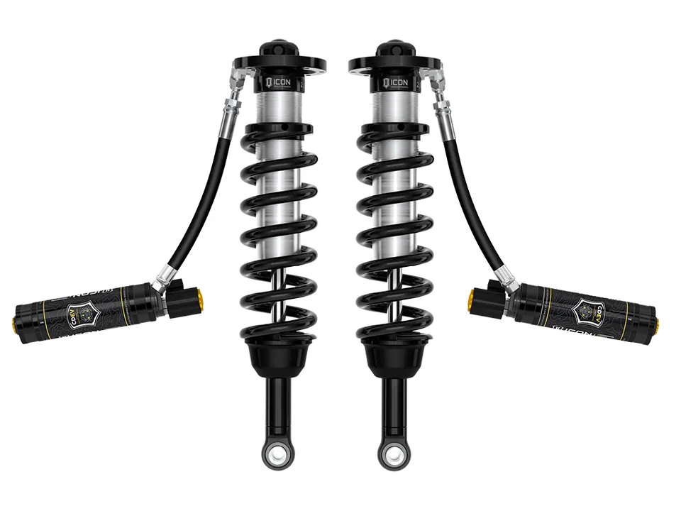 ICON 2023-2025 Sequoia TRD Pro, 1-2.5" Lift, Front, V.S. 2.5 Series Front Coilover Kit, Remote Reservoir w/ CDEV, Pair 58772e 1 of 5