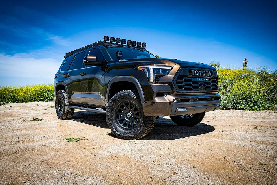 ICON 2023-2025 Toyota Sequoia, 3-4.5" Lift, Stage 8 Suspension System, Billet, TRD k53238s 3 of 5