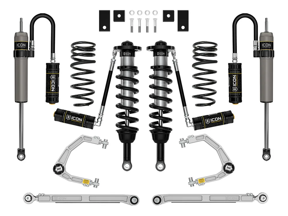 ICON 2023-2025 Toyota Sequoia, 3-4.5" Lift, Stage 8 Suspension System, Billet, TRD k53238s 1 of 5
