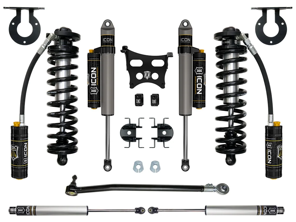 ICON 2023 Ford F-250/F-350 Super Duty 4WD, 2.5-3" Lift, Stage 4 Coilover Conversion System k63164 1 of 4
