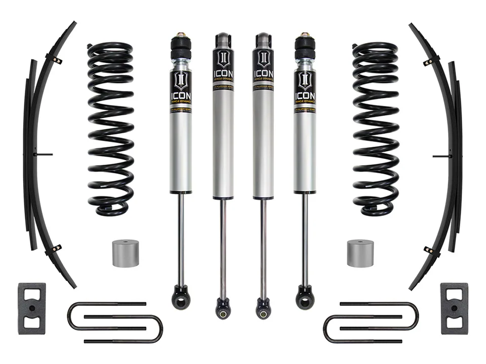 ICON 2023 Ford F-250/F-350 Super Duty 4WD Diesel, 2.5" Lift, Stage 1 Suspension System w/ Expansion Packs K62561L 1 of 1