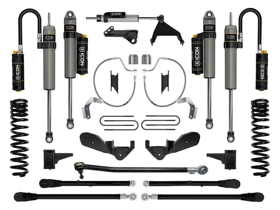 ICON 2023 Ford F-250/F-350 Super Duty 4WD Diesel, 4.5" Lift, Stage 7 Suspension System K64547 1 of 5