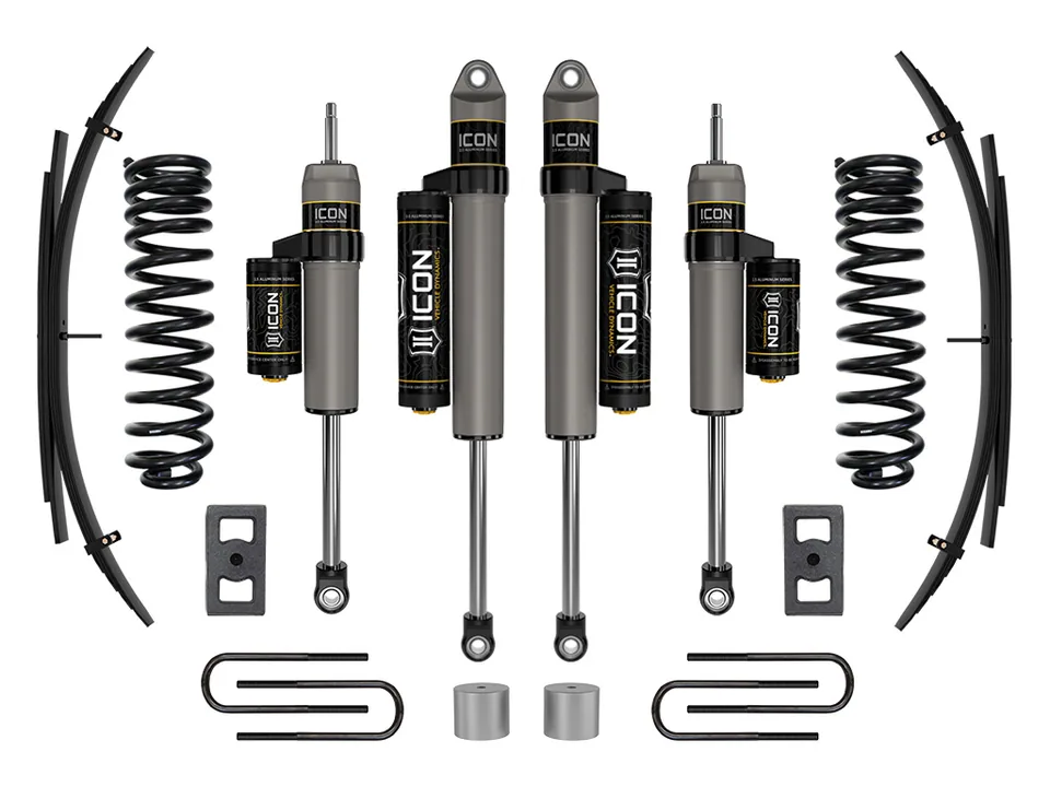 ICON 2023 Ford F-250/F-350 Super Duty 4WD Gas, 2.5" Lift, Stage 2 Suspension System w/ Expansion Packs K62592L 1 of 1
