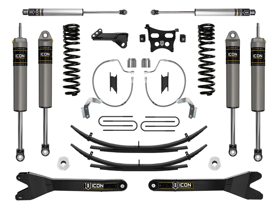 ICON 2023 Ford F-250/F-350 Super Duty 4WD Gas, 4.5" Lift, Stage 3 Suspension System w/ Radius Arms & Expansion Packs K64533RL 1 of 5