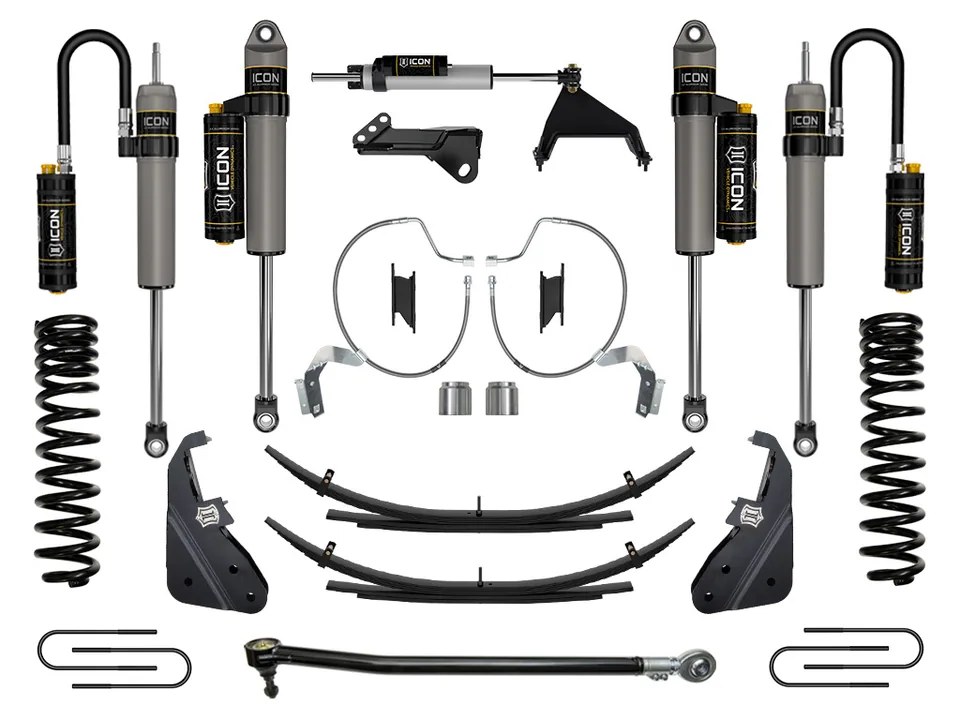 ICON 2023 Ford F-250/F-350 Super Duty 4WD Gas, 4.5" Lift, Stage 5 Suspension System w/ Expansion Packs K64535L 1 of 5