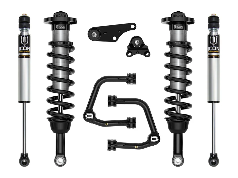 ICON 2024-2025 Toyota Tacoma 1.25-3" Lift, Stage 2 Suspension System, Tubular k53292t 1 of 3