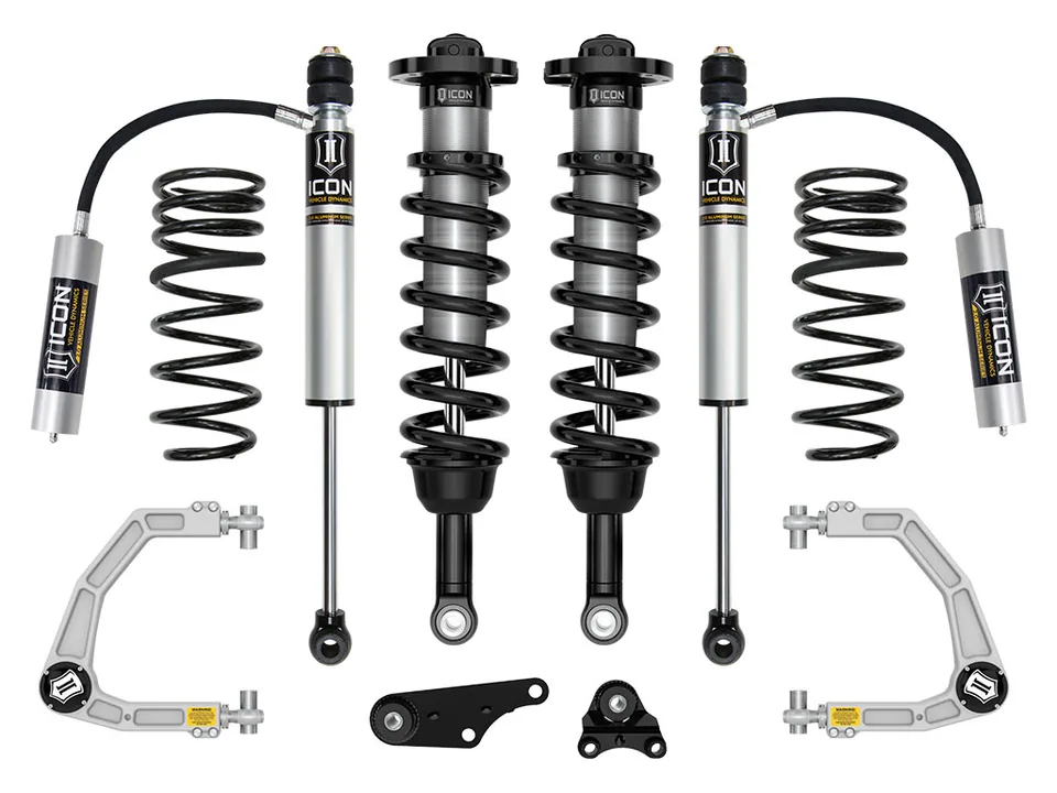 ICON 2024-2025 Toyota Tacoma 1.25-3" Lift, Stage 3 Suspension System, Billet, Triple Rate Rear Springs k53293s 1 of 5