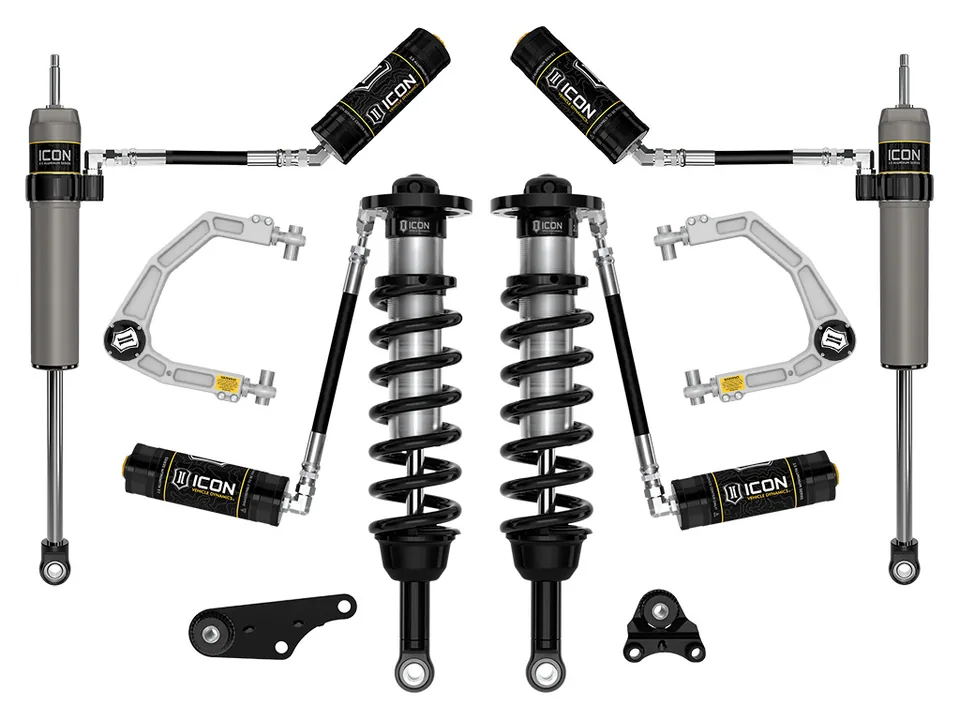 ICON 2024-2025 Toyota Tacoma 1.25-3" Lift, Stage 4 Suspension System, Billet k53294 1 of 6