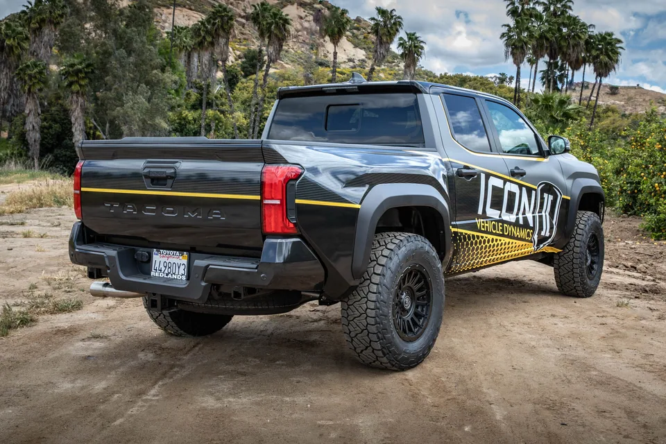 ICON 2024-2025 Toyota Tacoma 1.25-3" Lift, Stage 7 Suspension System, Tubular, Triple Rate Rear Springs k53297ts 4 of 6