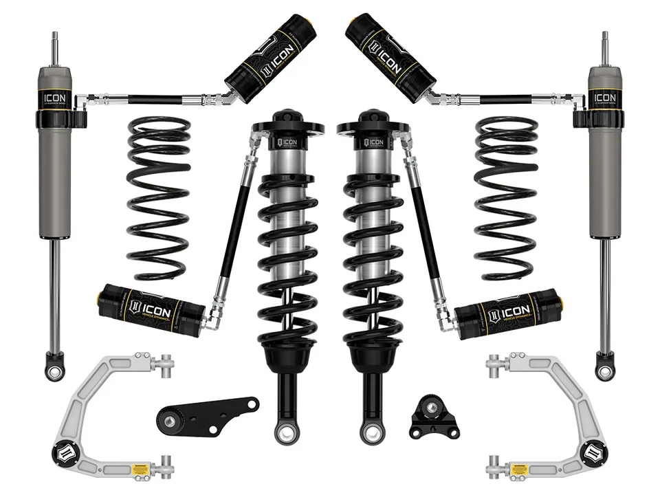 ICON 2024-2025 Toyota Tacoma 1.25-3" Lift, Stage 4 Suspension System, Billet, Triple Rate Rear Springs k53294s 1 of 6