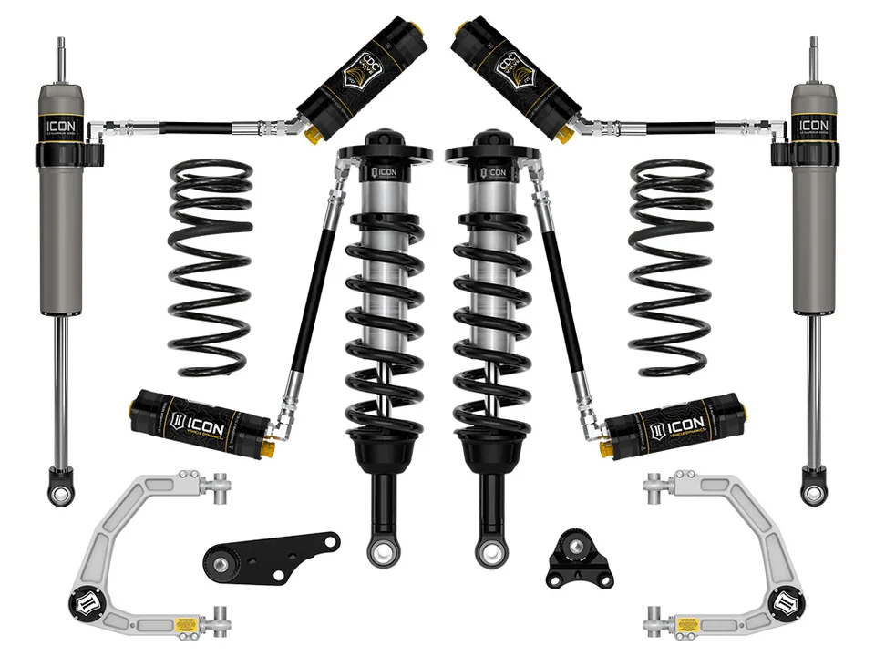 ICON 2024-2025 Toyota Tacoma 1.25-3" Lift, Stage 5 Suspension System, Billet, Triple Rate Rear Springs k53295s 1 of 6