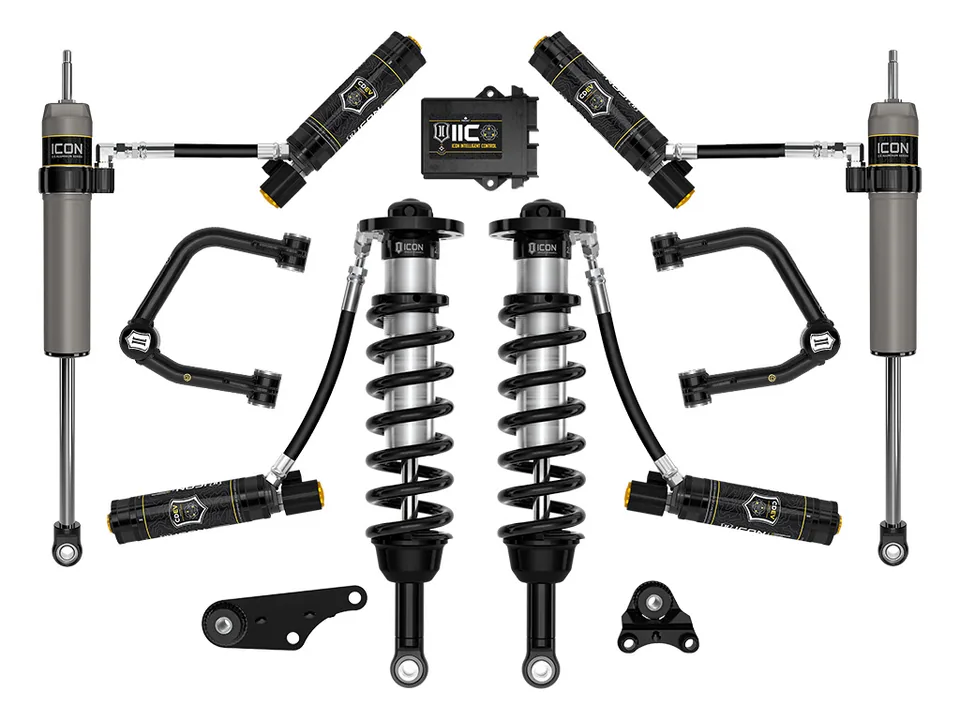 ICON 2024-2025 Toyota Tacoma 1.25-3" Lift, Stage 6 Suspension System, Tubular k53296t 1 of 6