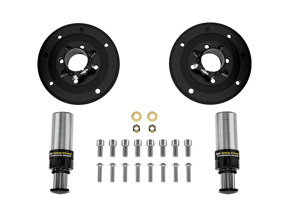 ICON 2024-2025 Toyota Tacoma, Rear, 2.0" Hydraulic Bump Stop Kit, 1.75" Travel 56123 1 of 5