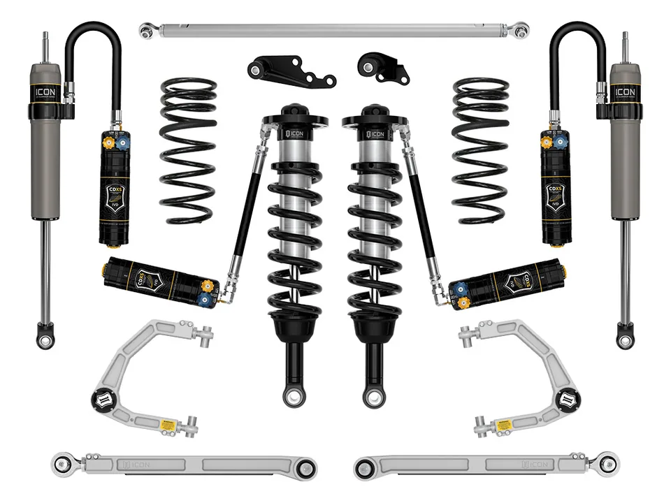 ICON 2024 Lexus GX550, 1.25-3" Lift, Stage 8 Suspension System, CDXS, Billet K53358D 1 of 2