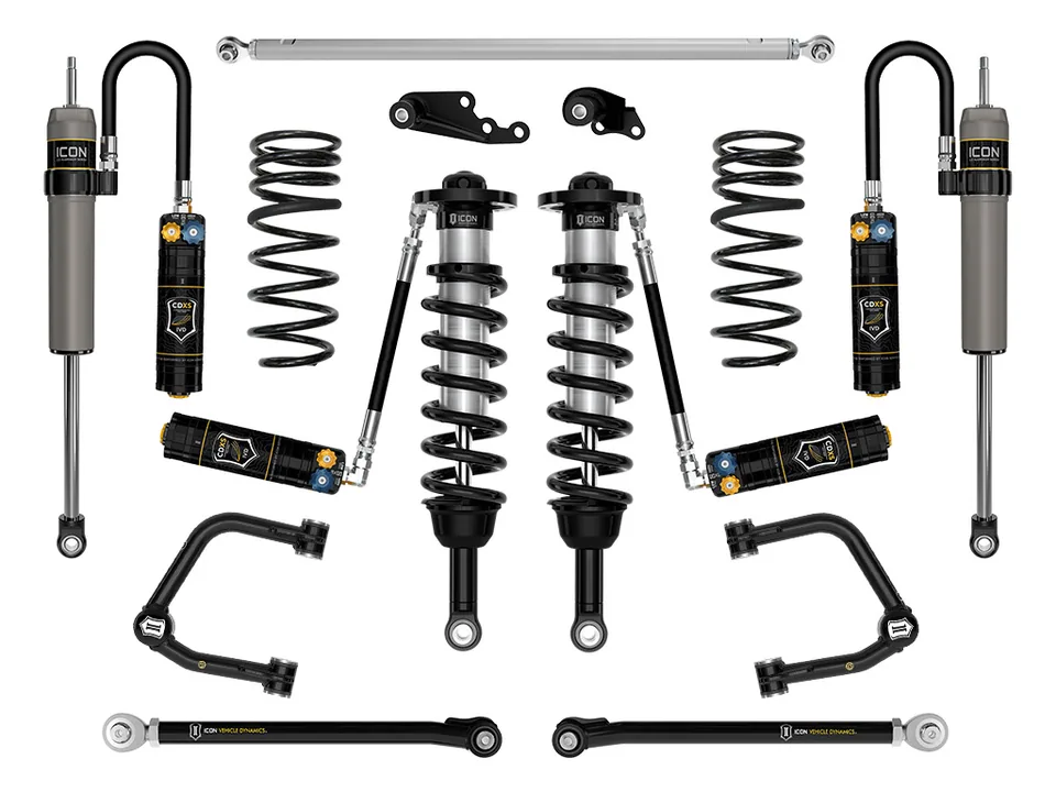 ICON 2024 Lexus GX550, 1.25-3" Lift, Stage 8 Suspension System, CDXS, Tubular k53358td 1 of 2