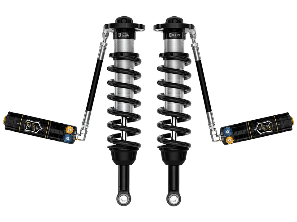 ICON 2024 Toyota Land Cruiser 250 Series, 1.25-3" Lift, Front, V.S. 2.5 Series Coilover Kit, Remote Reservoir w/ CDXS, Pair 58791x 1 of 6