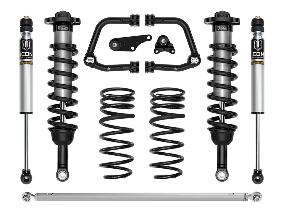 ICON 2024 Toyota Land Cruiser 250 Series, 1.25-3" Lift, Stage 3 Suspension System, Tubular k53363t 1 of 6