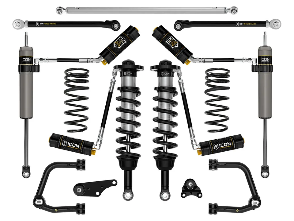 ICON 2024 Toyota Land Cruiser 250 Series, 1.25-3" Lift, Stage 8 Suspension System, CDCV, Tubular k53368t 1 of 6