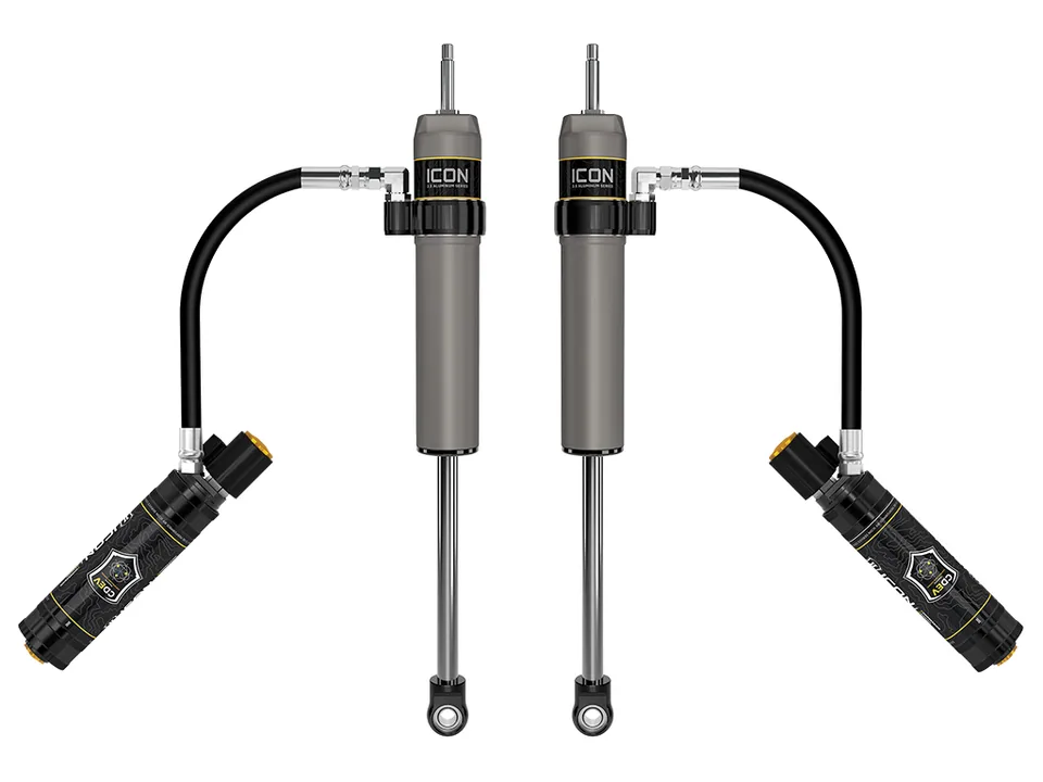 ICON 2024 Toyota Land Cruiser 250 Series/2024 Lexus GX550, 0-3" Lift, Rear, V.S. 2.5 Aluminum Series Shock Absorbers, Remote Reservoir w/ CDEV, Pair 57870ep 1 of 6