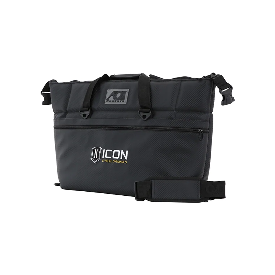 ICON 24PK CARBON AO COOLER W/STANDARD ICON LOGO ICON-2142-STL-BL/CB-24PK 5 of 6