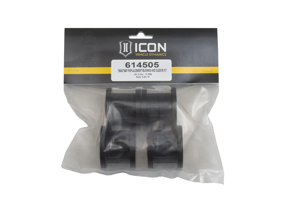 ICON 78600/78601 REPLACEMENT BUSHING AND SLEEVE KIT 614505 1 of 1