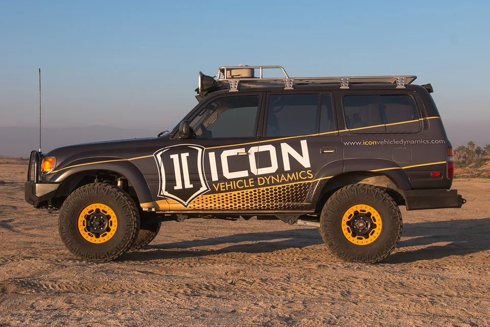 ICON 91-97 LAND CRUISER 80 SERIES 3" STAGE 3 SUSPENSION SYSTEM k53093 4 of 5