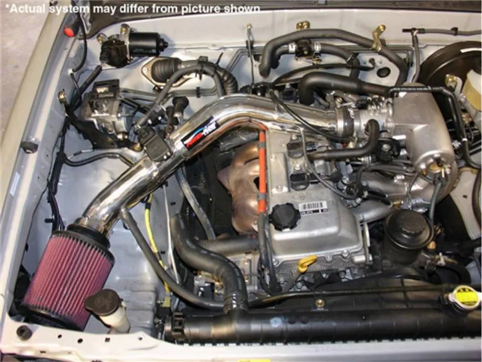 Injen 00-04 Tacoma 2.4L 4 Cyl. 01-04 Tacoma PreRunner 2.7L 4 Cyl. only Polished Power-Flow Air In PF2015P 2 of 2
